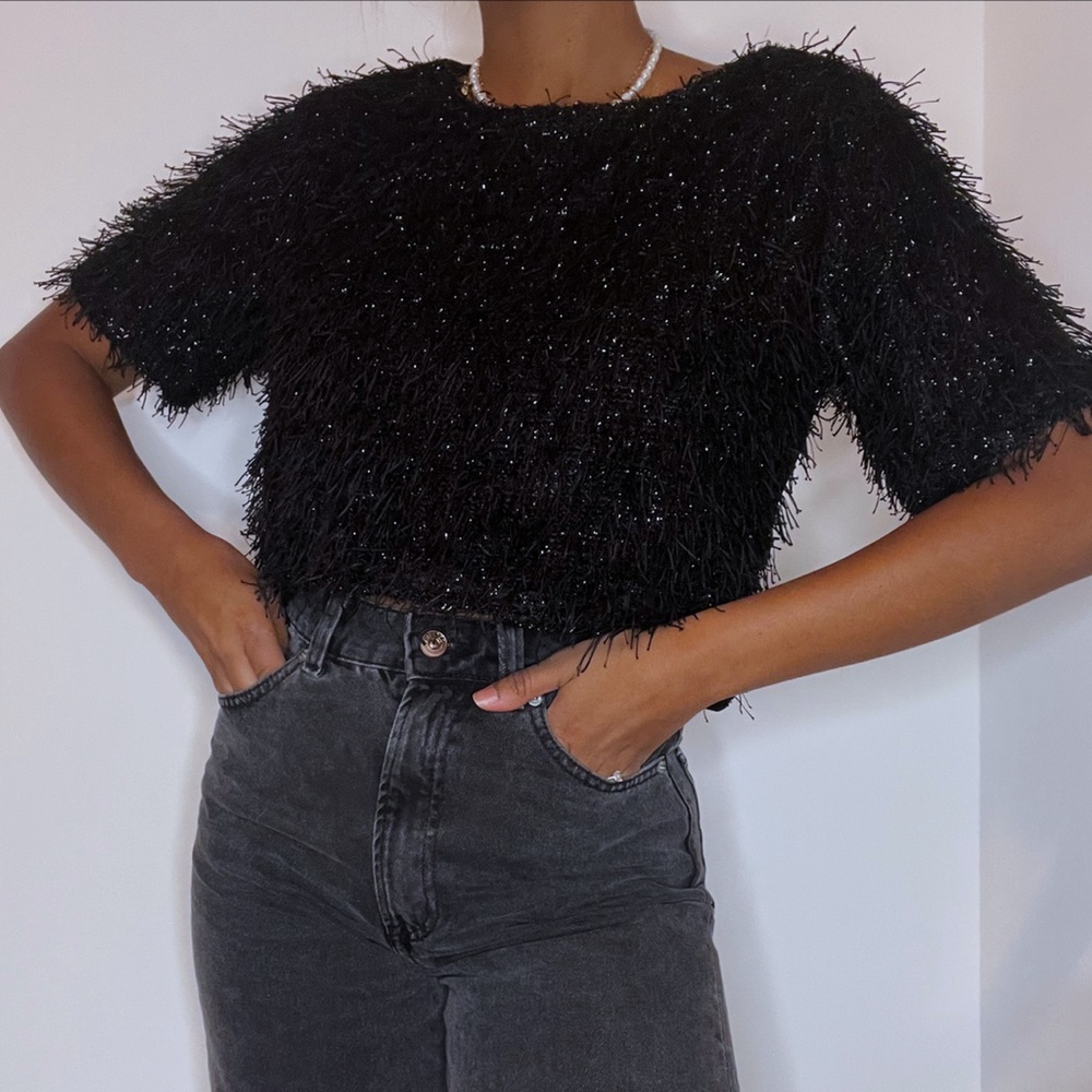 Fringe Sparkly Top